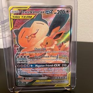 Eevee and Snorlax GX SM Promos SM169